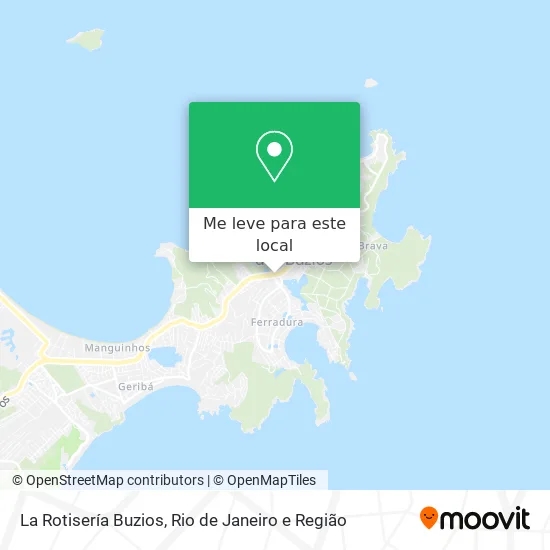 La Rotisería Buzios mapa