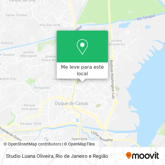 Studio Luana Oliveira mapa