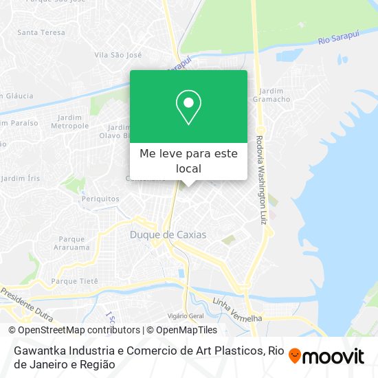 Gawantka Industria e Comercio de Art Plasticos mapa