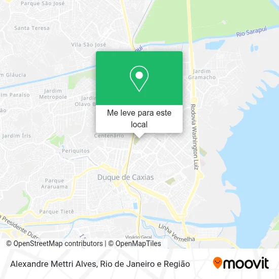 Alexandre Mettri Alves mapa