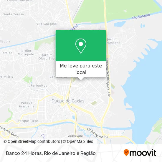 Banco 24 Horas mapa