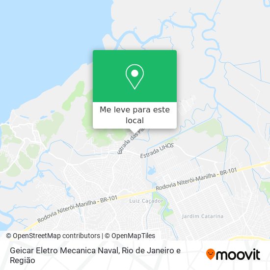Geicar Eletro Mecanica Naval mapa