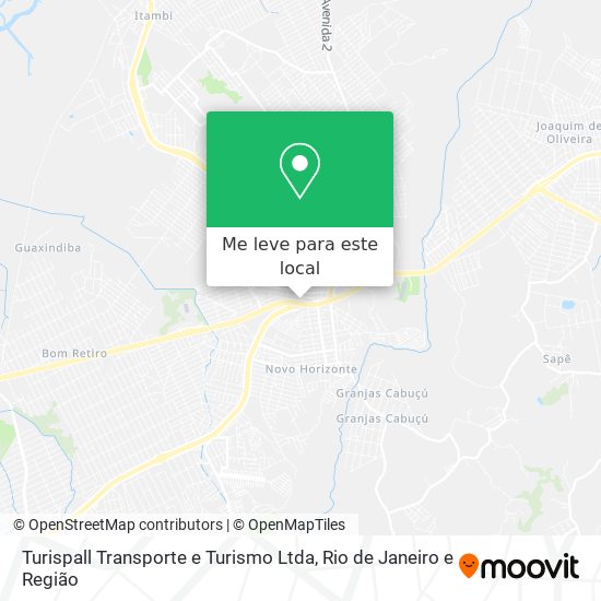Turispall Transporte e Turismo Ltda mapa