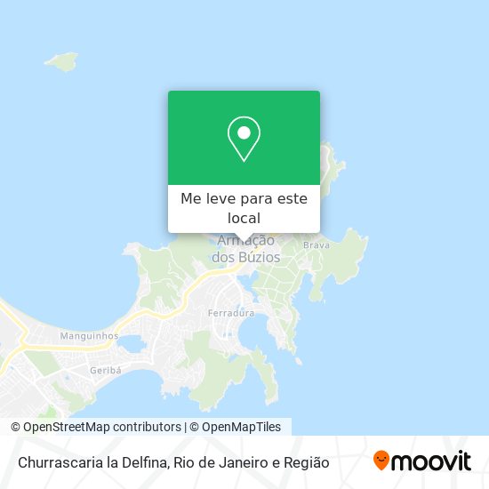 Churrascaria la Delfina mapa