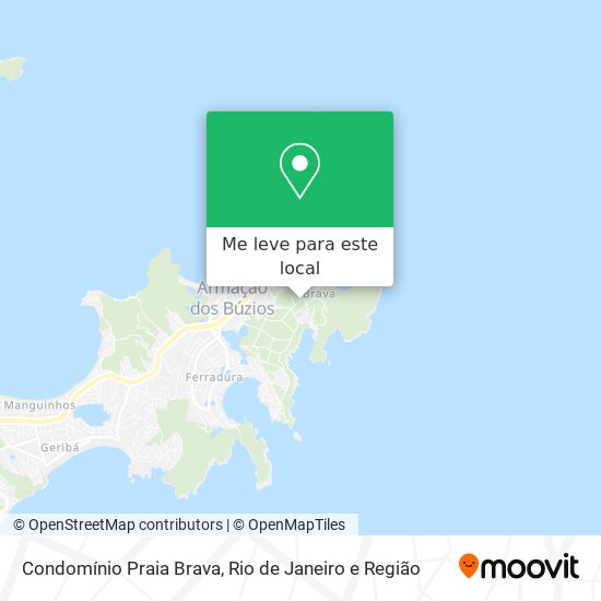 Condomínio Praia Brava mapa