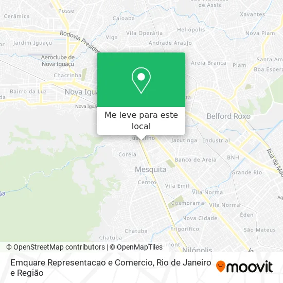 Emquare Representacao e Comercio mapa