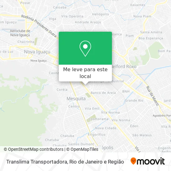 Translima Transportadora mapa
