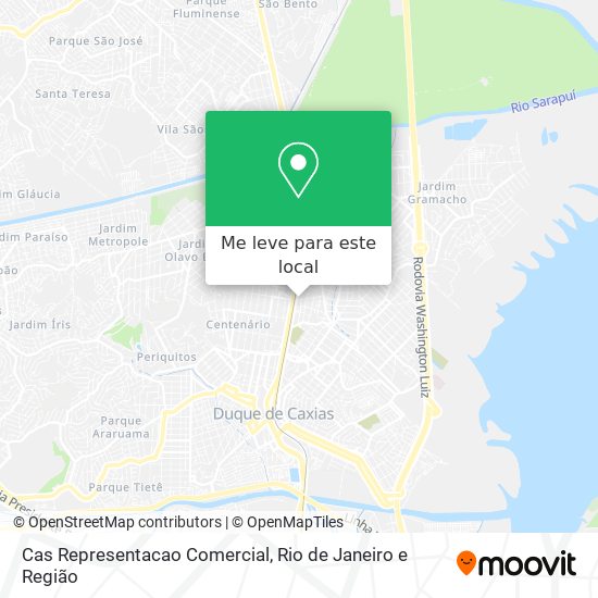 Cas Representacao Comercial mapa