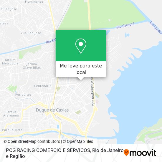 PCG RACING COMERCIO E SERVICOS mapa