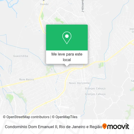Condomínio Dom Emanuel II mapa