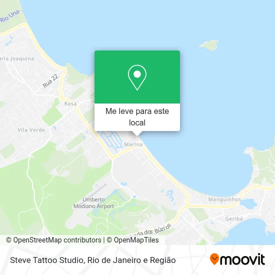 Steve Tattoo Studio mapa