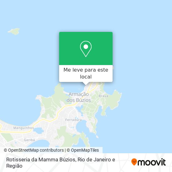 Rotisseria da Mamma Búzios mapa
