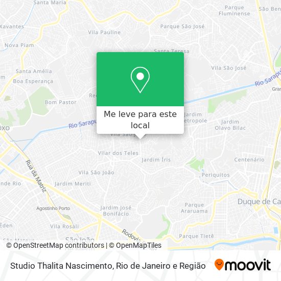Studio Thalita Nascimento mapa