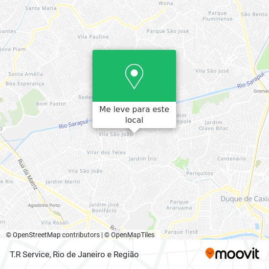 T.R Service mapa