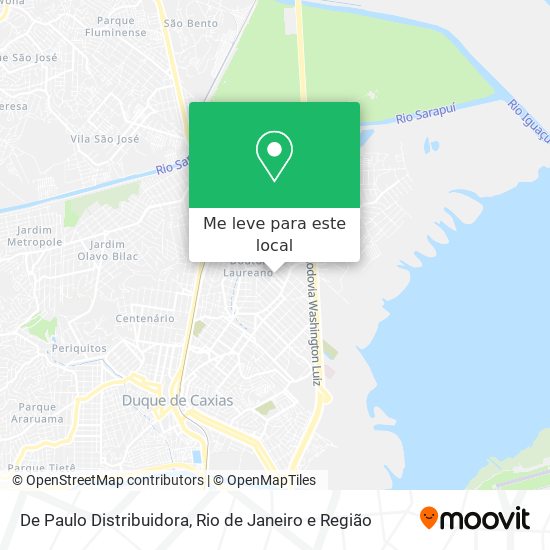 De Paulo Distribuidora mapa