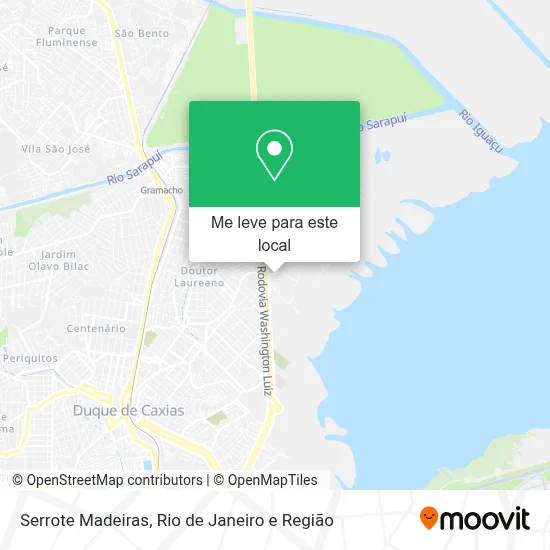 Serrote Madeiras mapa