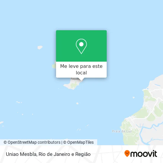 Uniao Mesbla mapa
