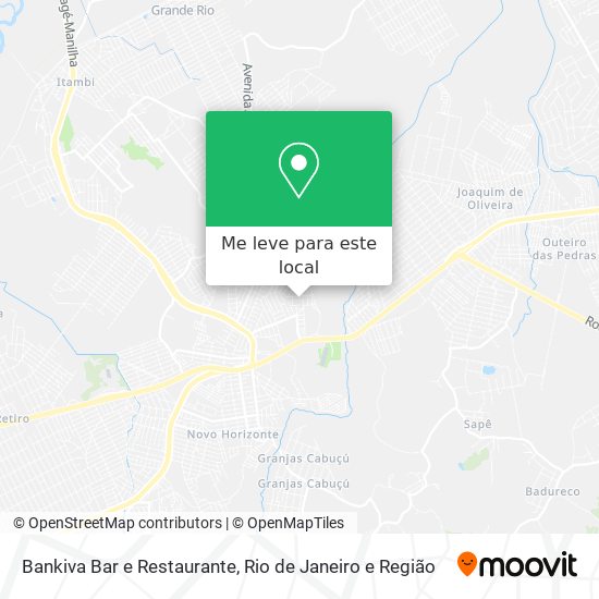Bankiva Bar e Restaurante mapa