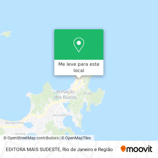 EDITORA MAIS SUDESTE mapa