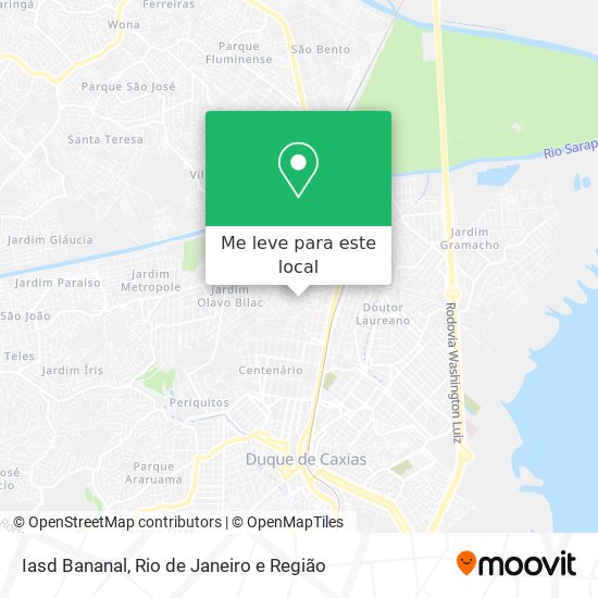 Iasd Bananal mapa