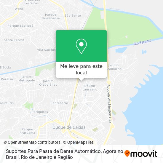 Suportes Para Pasta de Dente Automático, Agora no Brasil mapa