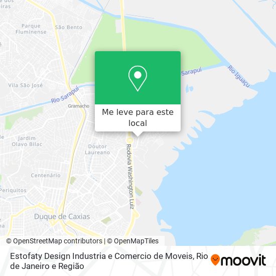 Estofaty Design Industria e Comercio de Moveis mapa