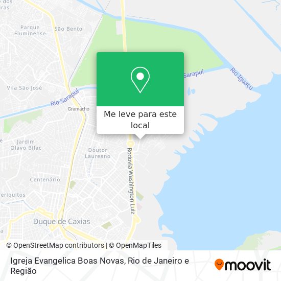 Igreja Evangelica Boas Novas mapa