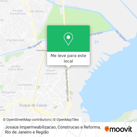 Josaus Impermeabilizacao, Construcao e Reforma mapa