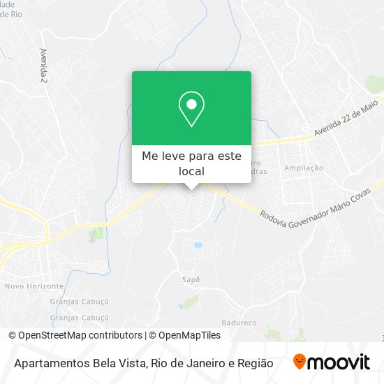 Apartamentos Bela Vista mapa