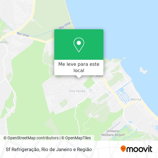 Sf Refrigeração mapa