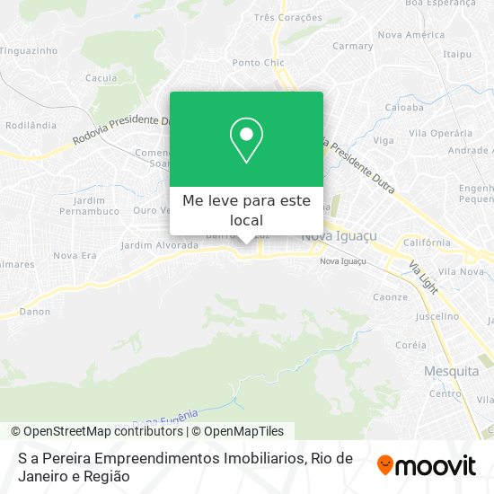 S a Pereira Empreendimentos Imobiliarios mapa