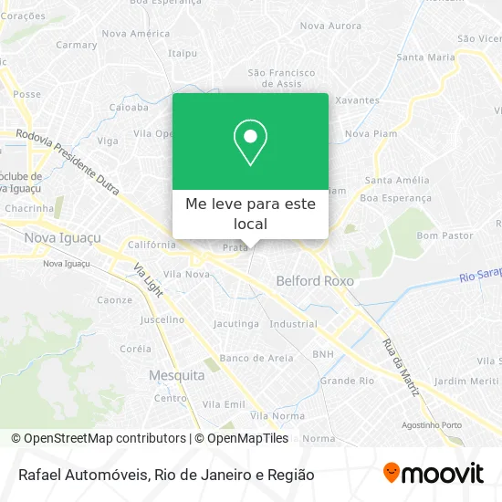 Rafael Automóveis mapa