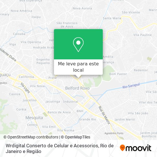 Wrdigital Conserto de Celular e Acessorios mapa
