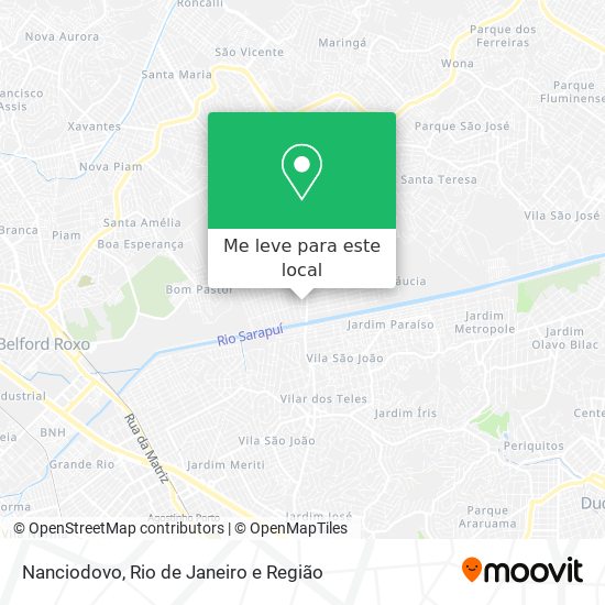 Nanciodovo mapa