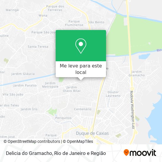 Delicia do Gramacho mapa