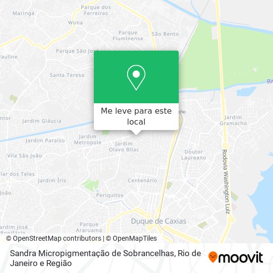 Sandra Micropigmentação de Sobrancelhas mapa