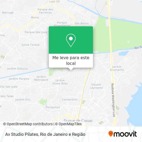 Av Studio Pilates mapa