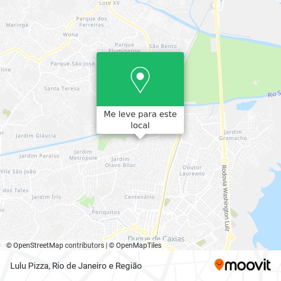 Lulu Pizza mapa