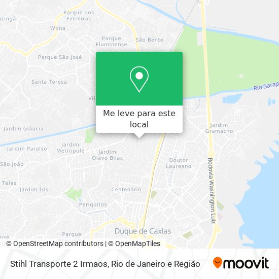 Stihl Transporte 2 Irmaos mapa