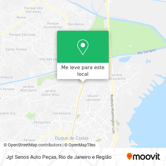 Jgt Senos Auto Peças mapa