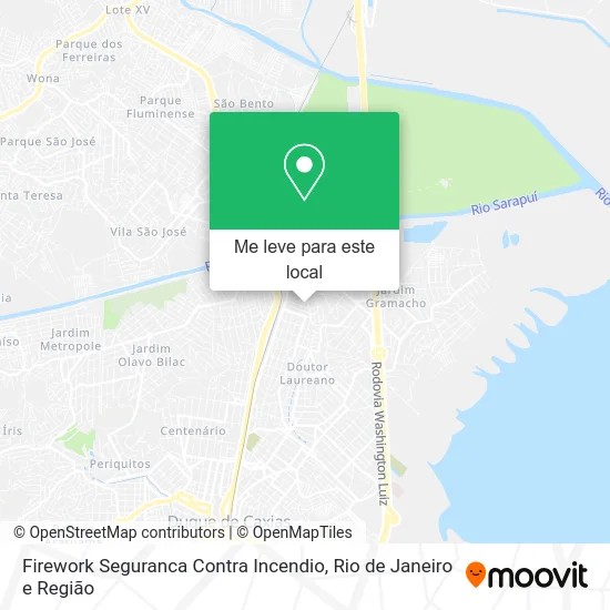 Firework Seguranca Contra Incendio mapa