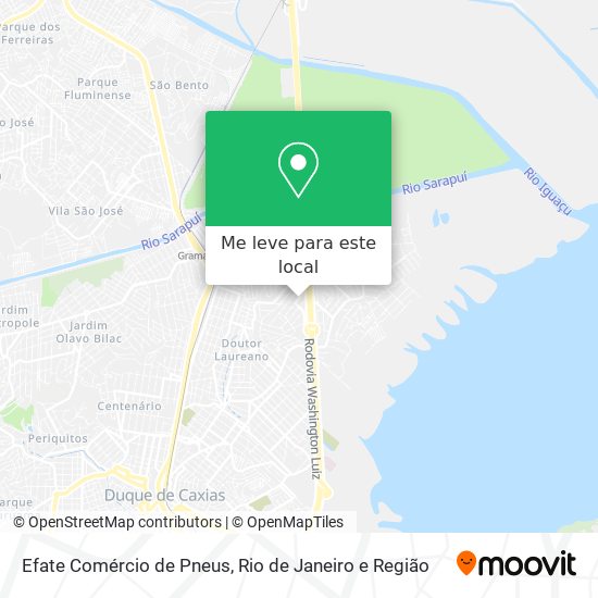 Efate Comércio de Pneus mapa