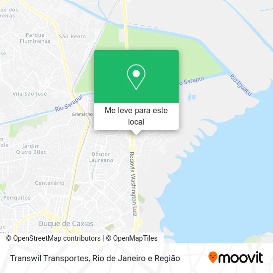 Transwil Transportes mapa