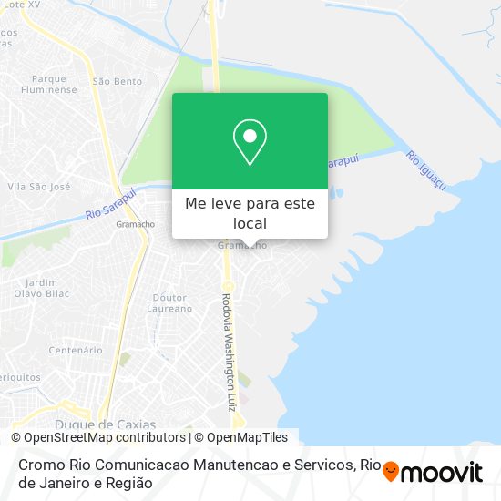 Cromo Rio Comunicacao Manutencao e Servicos mapa