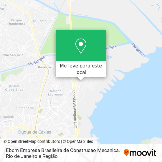 Ebcm Empresa Brasileira de Construcao Mecanica mapa