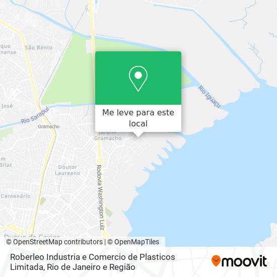Roberleo Industria e Comercio de Plasticos Limitada mapa