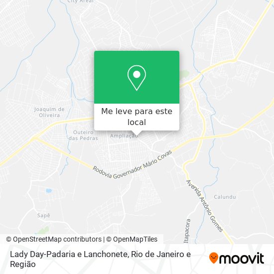 Lady Day-Padaria e Lanchonete mapa