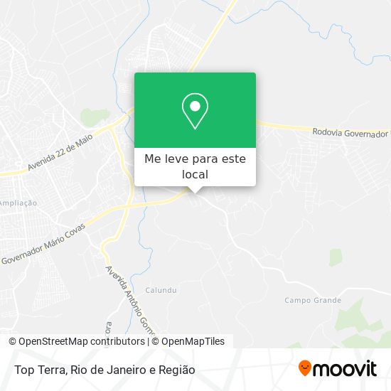 Top Terra mapa