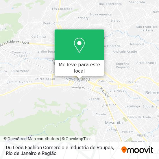 Du Leo's Fashion Comercio e Industria de Roupas mapa