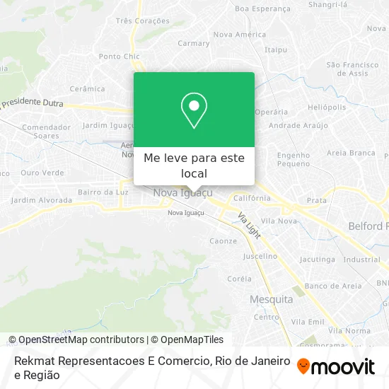 Rekmat Representacoes E Comercio mapa